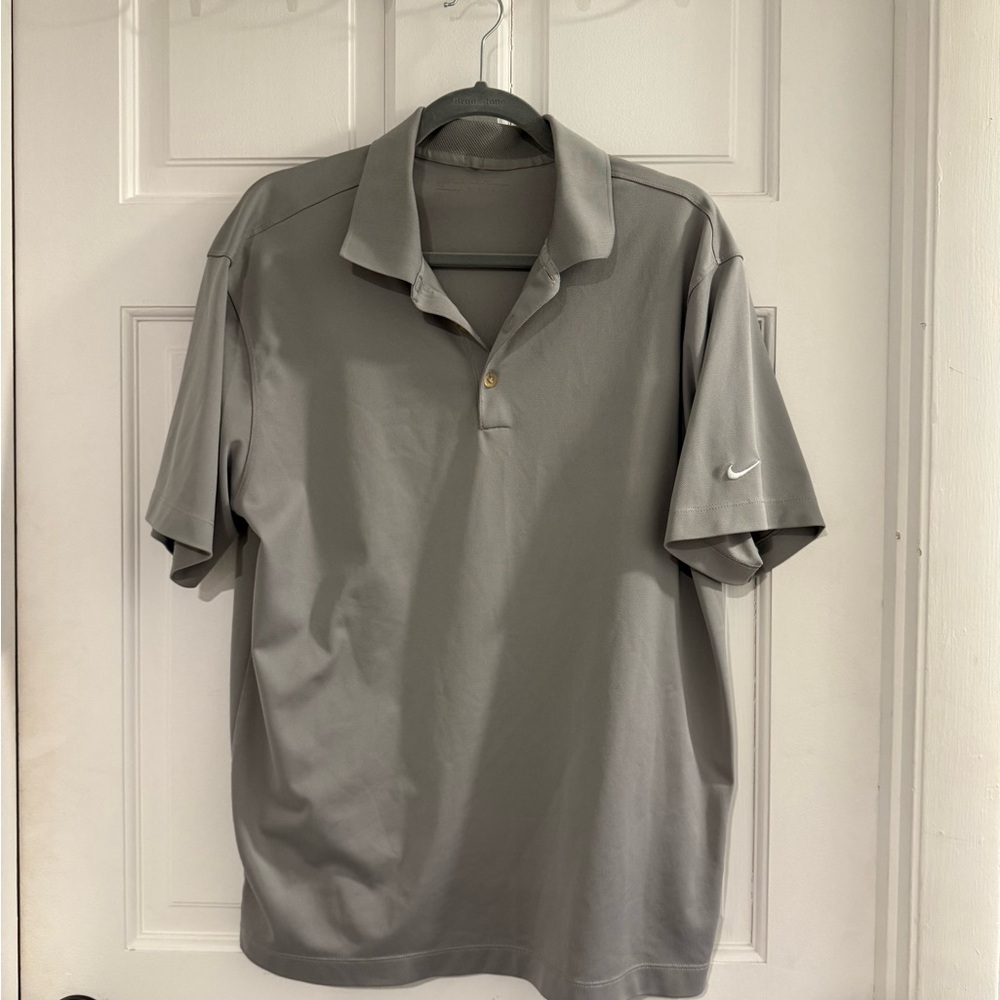 Nike Men's Classic Gray Polo Shirt